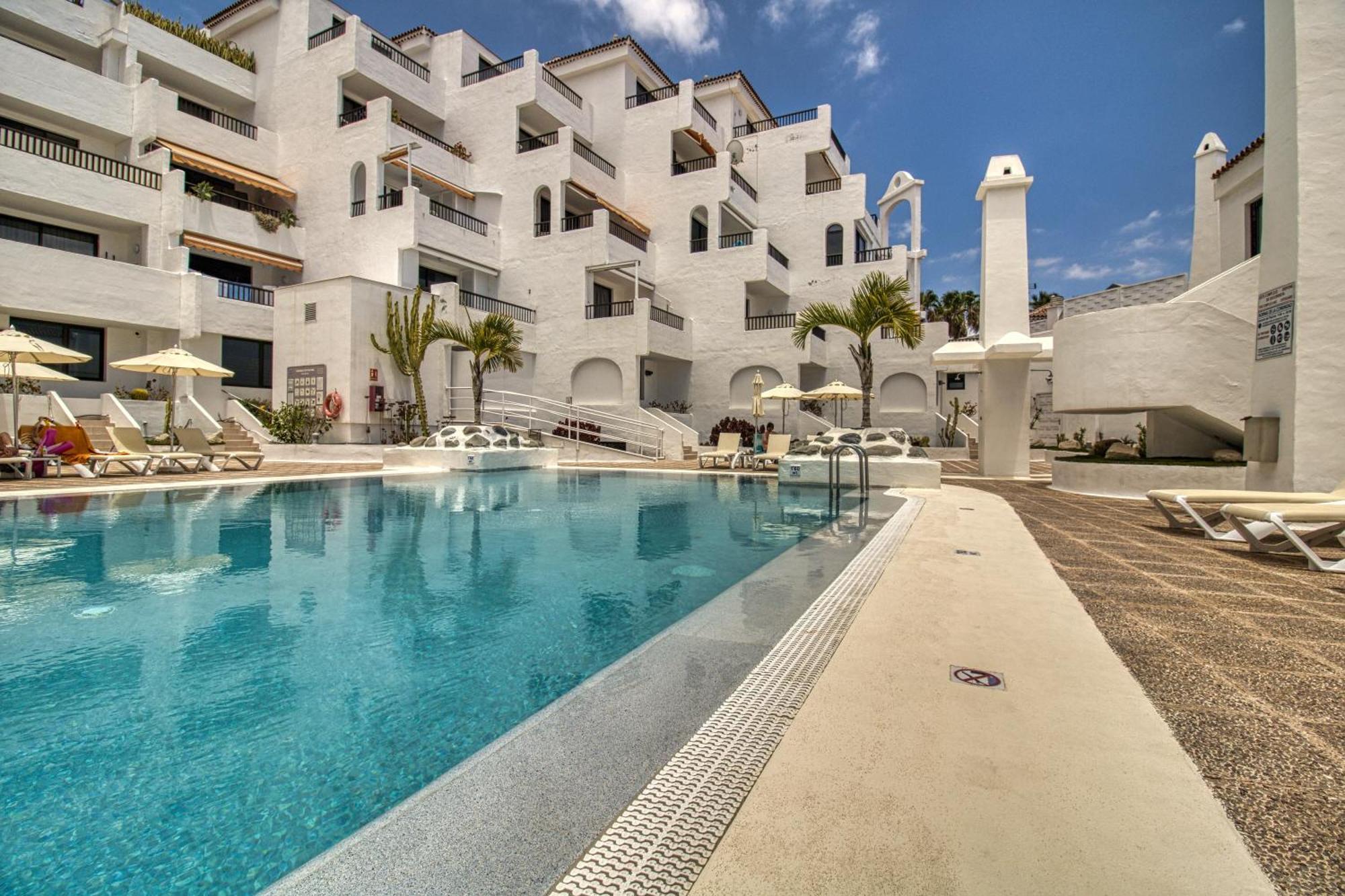 Ferienwohnung Penthouse Sea View Jacuzzy Terrace & Pool Playa Feñabe Exterior foto